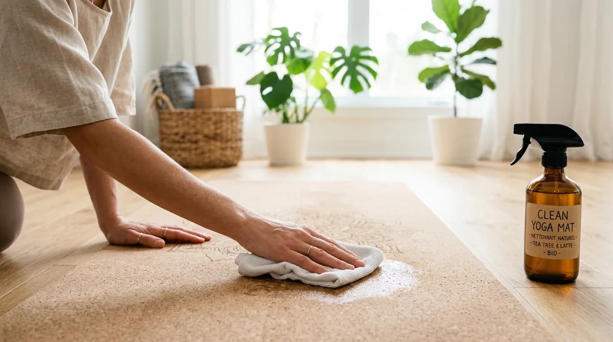 Comment entretenir son tapis de yoga en liège ?